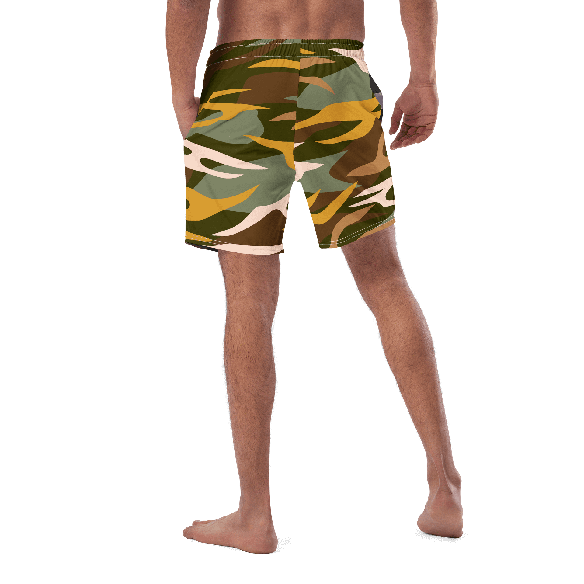 Dynamic Camo Waves Swim Trunks product image (5)