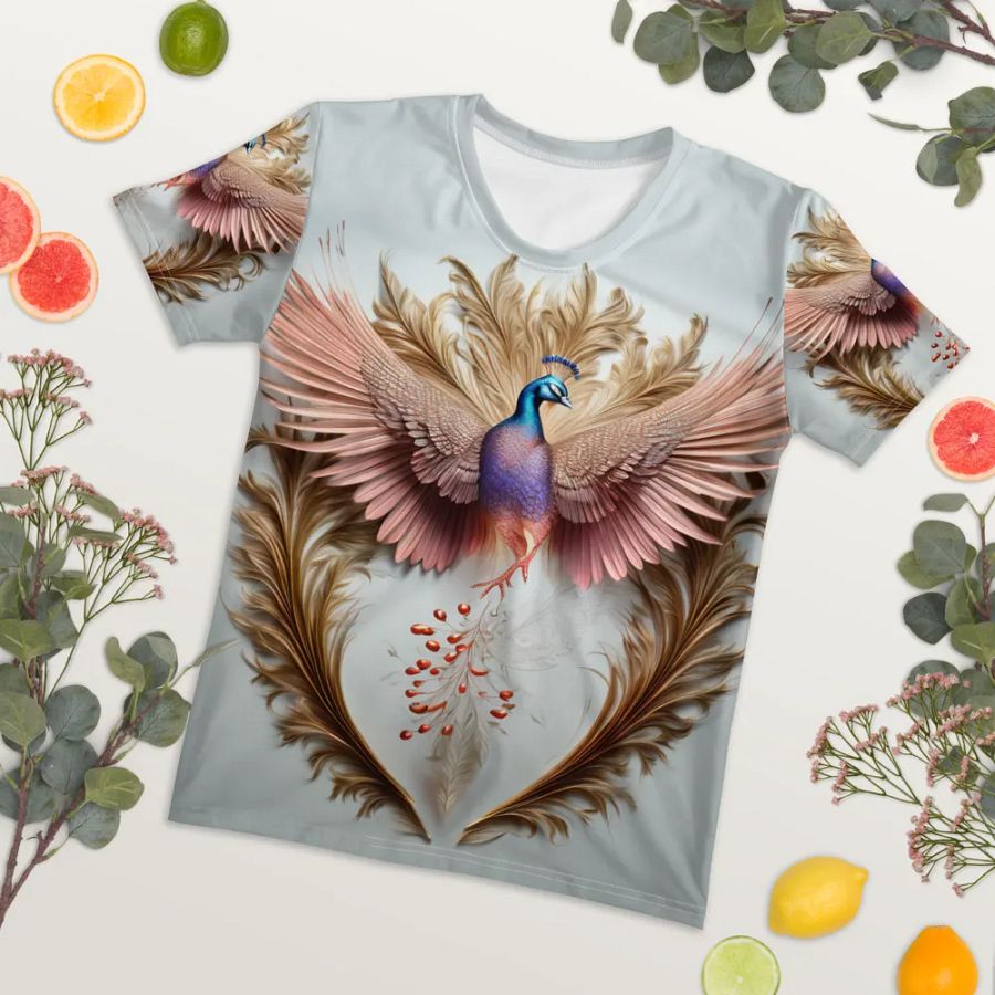 Real Peacock T shirt product image (4)