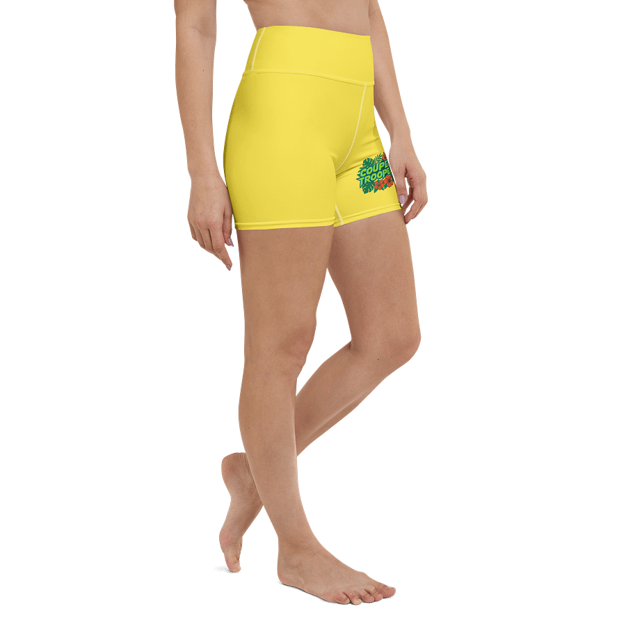 Tropical Vibes Couper Trooper Yoga Shorts product image (3)