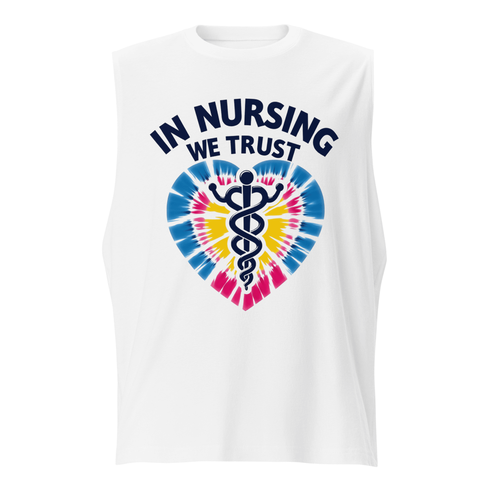 Trust in Nursing Caduceus Muscle Tank product image (1)