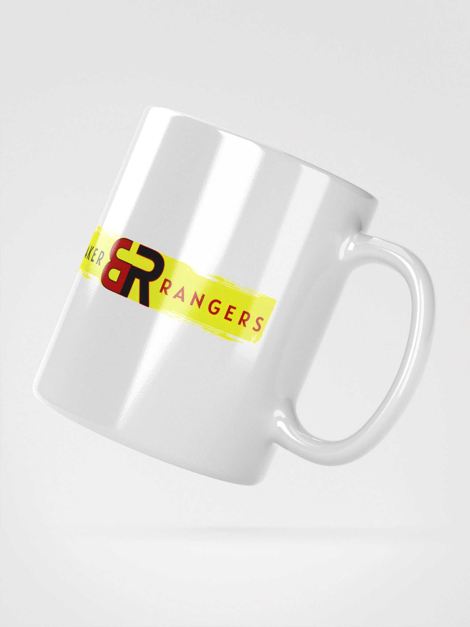 Baker Rangers Logo White Mug product image (9)