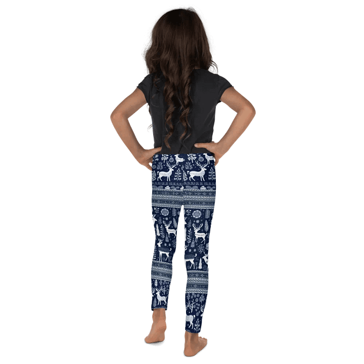 Winter Wonderland Deer Kids Leggings product image (2)