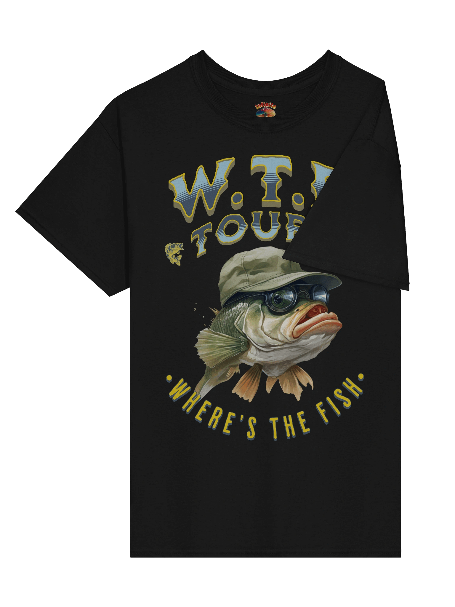 WHERE'S THE FISH TOURS T-SHIRT product image (25)