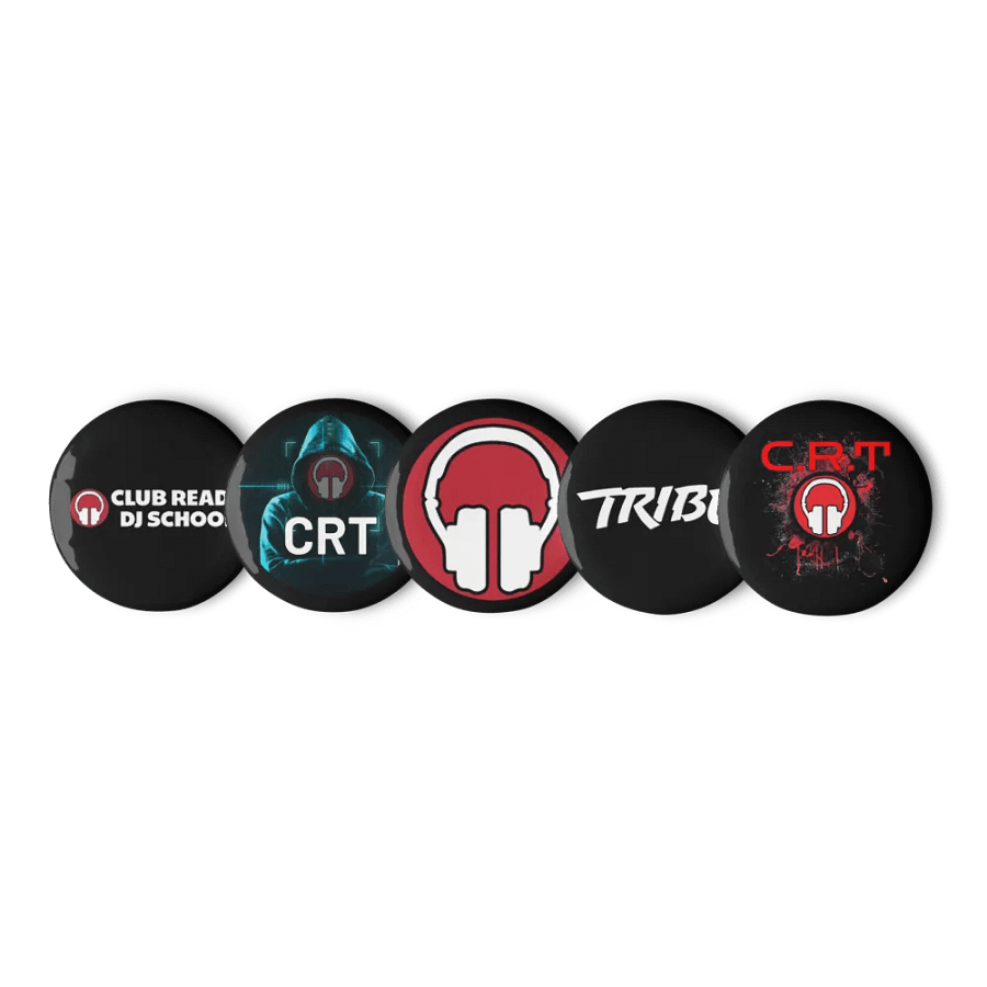 Club Ready DJ School Icon Pin Set product image (1)