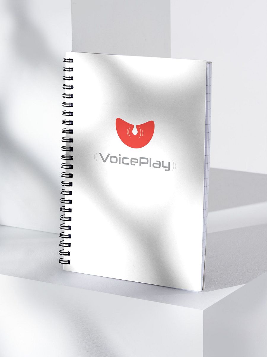 VoicePlay Logo Spiral Notebook product image (2)