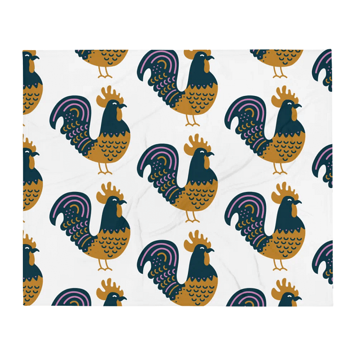 Rooster Blanket product image (1)