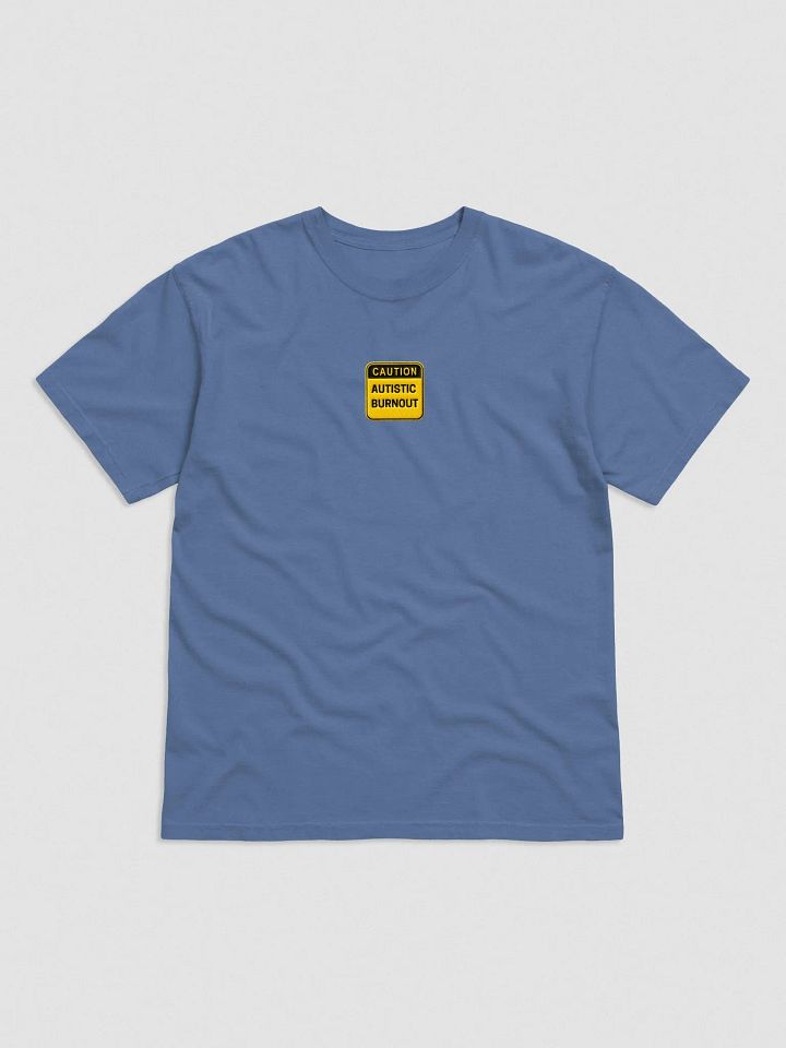 CAUTION: ASD BURNOUT embroidered garment-dyed product image (1)