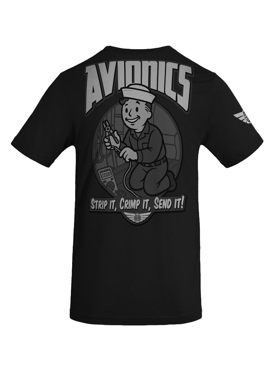 "AE: Send It" B/W SuperSoft Shirt product image (5)