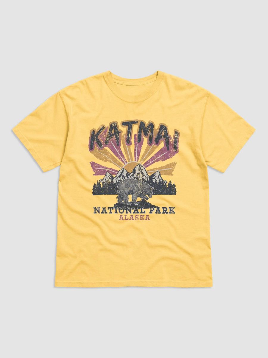 Katmai National Park, Alaska Tee | Retro-Style Western T-Shirt for Travel and Road Trips product image (12)