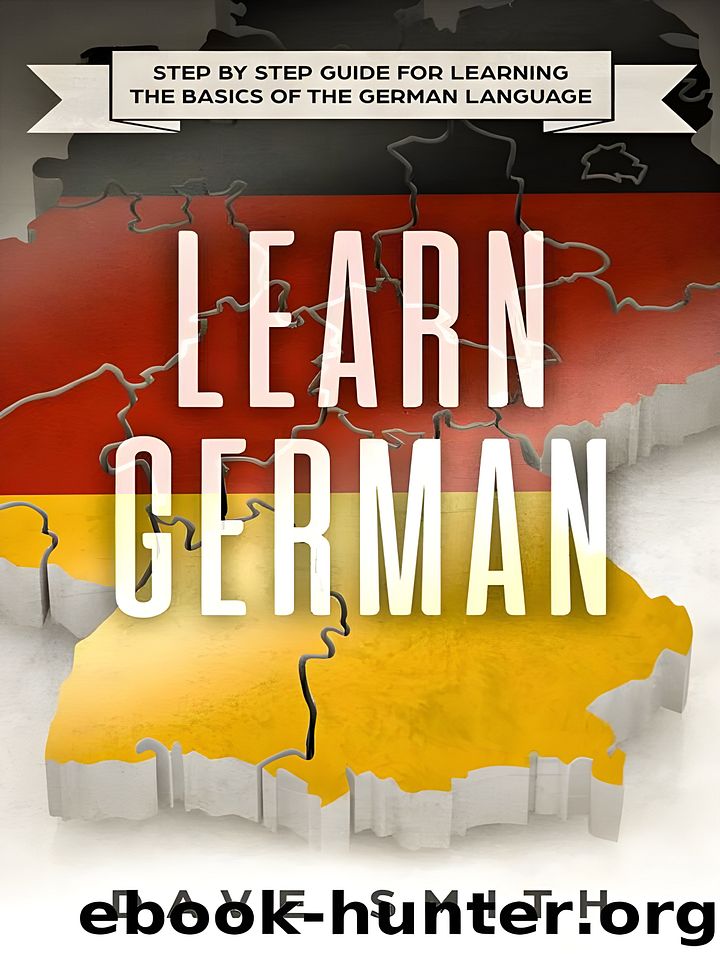 Learn German: Step by Step Guide For Learning The Basics of The German Language product image (1)