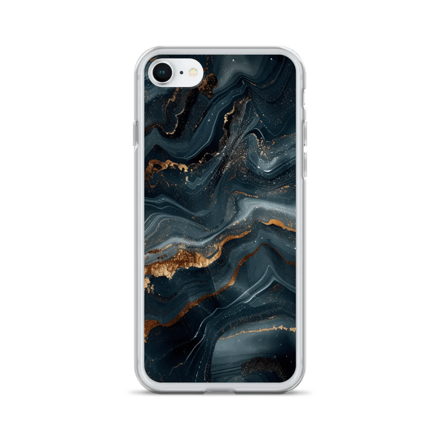 Luxury Marbled Clear iPhone® Case. product image (1)