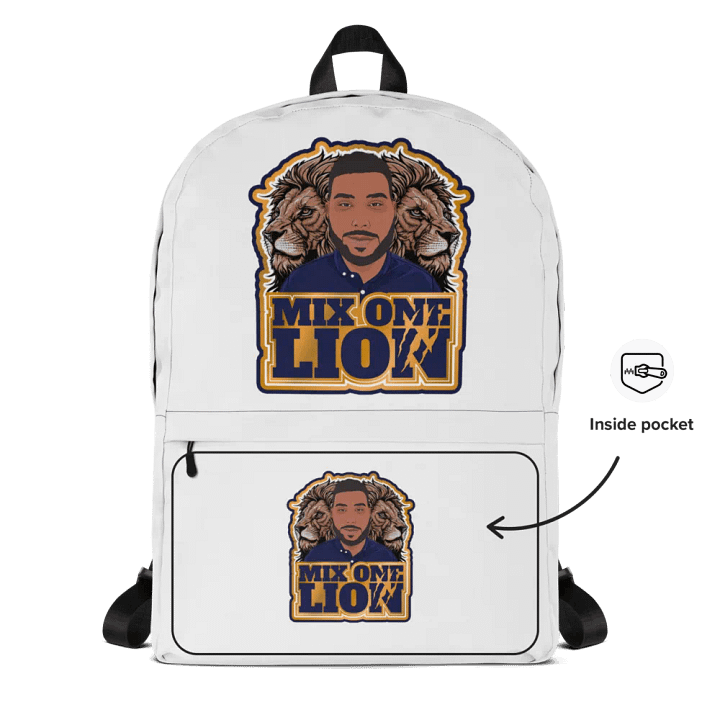 Lion backback product image (2)