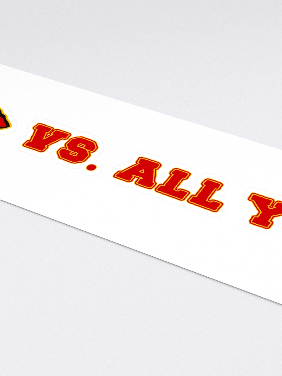 Chiefs Vs. All Y'all Kansas City Football Rivalry Design product image (4)