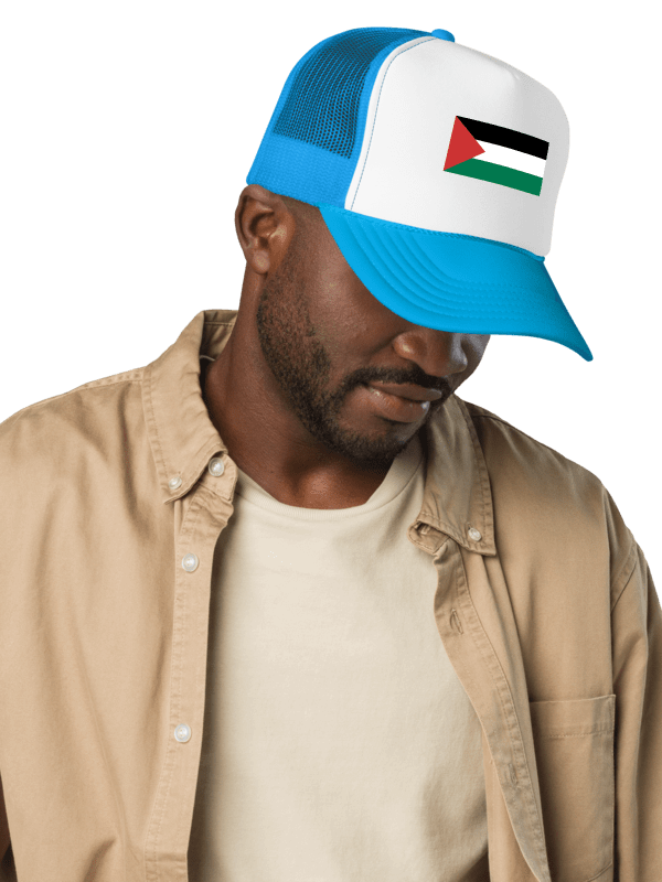 Otto Foam Trucker Hat | Palestina flag product image (1)