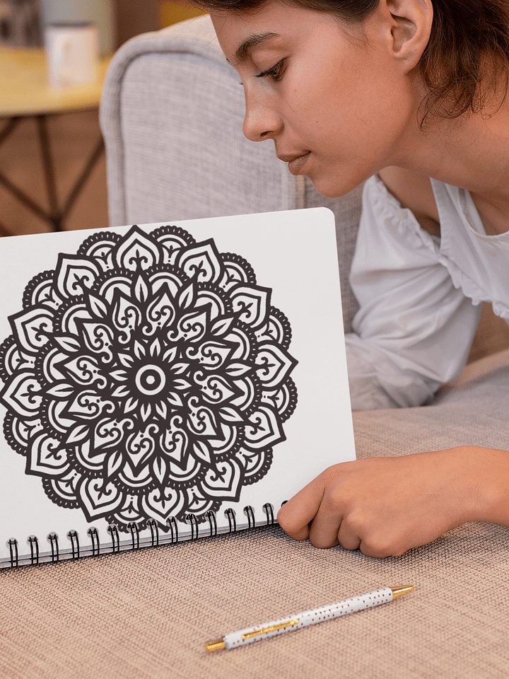 Mega Mandala Printable Coloring Book product image (2)