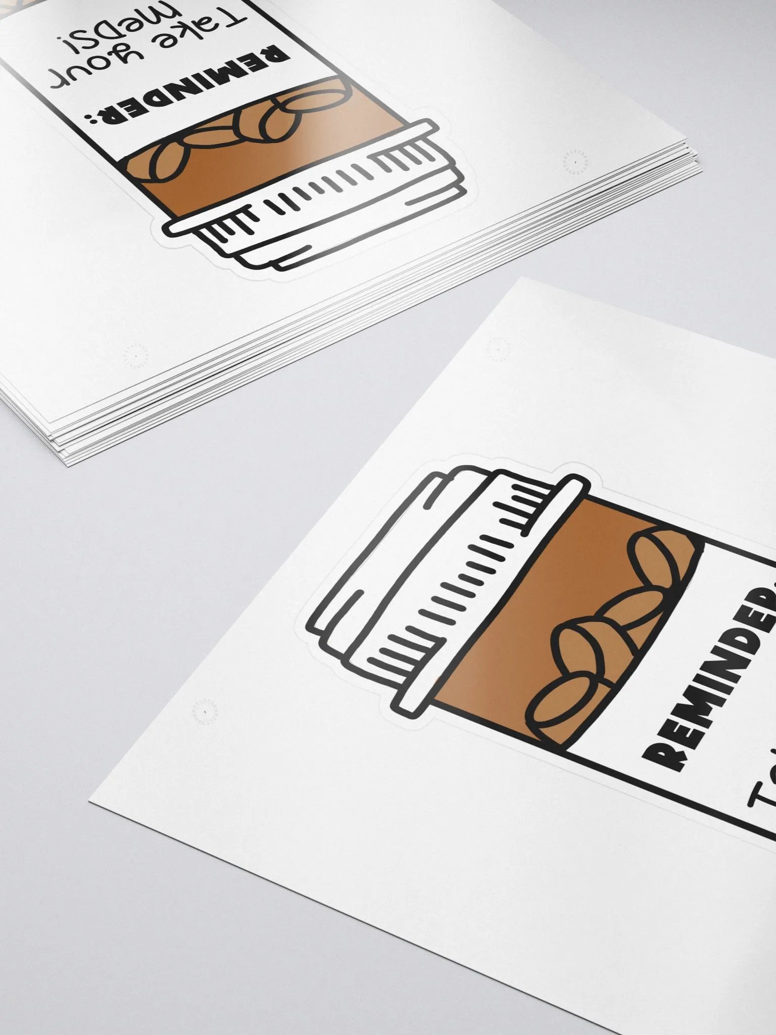 Take Your Meds Kiss Cut Sticker product image (5)