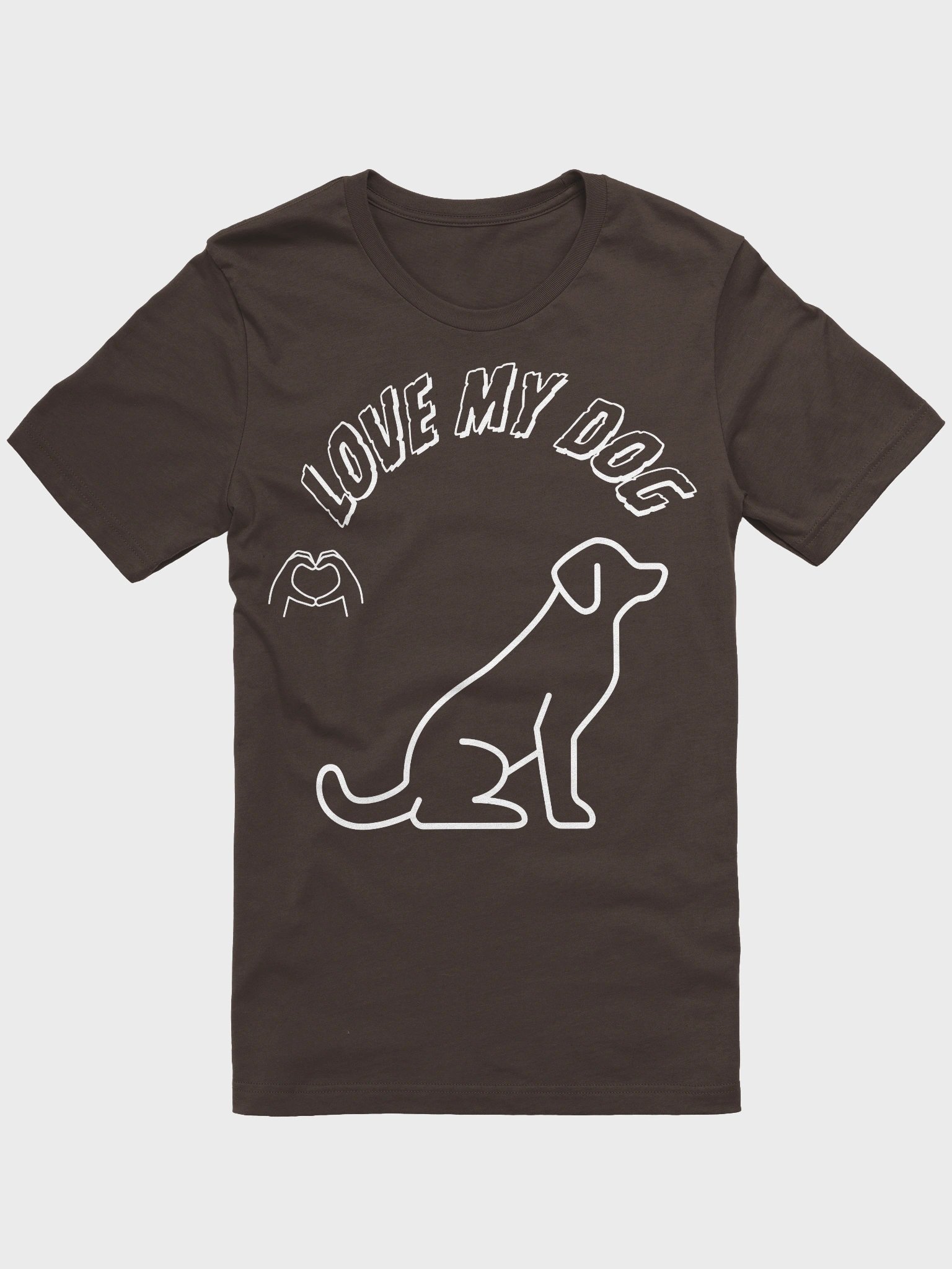 Love My Dog Supersoft T-Shirt product image (3)