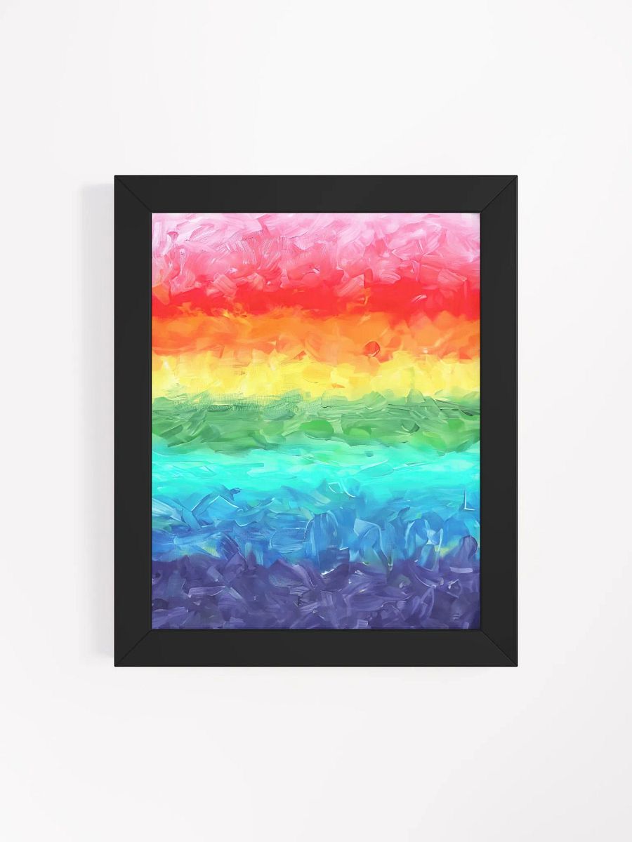 Retro Pride - 1978 Color Wash Vertical Design Framed Poster product image (73)