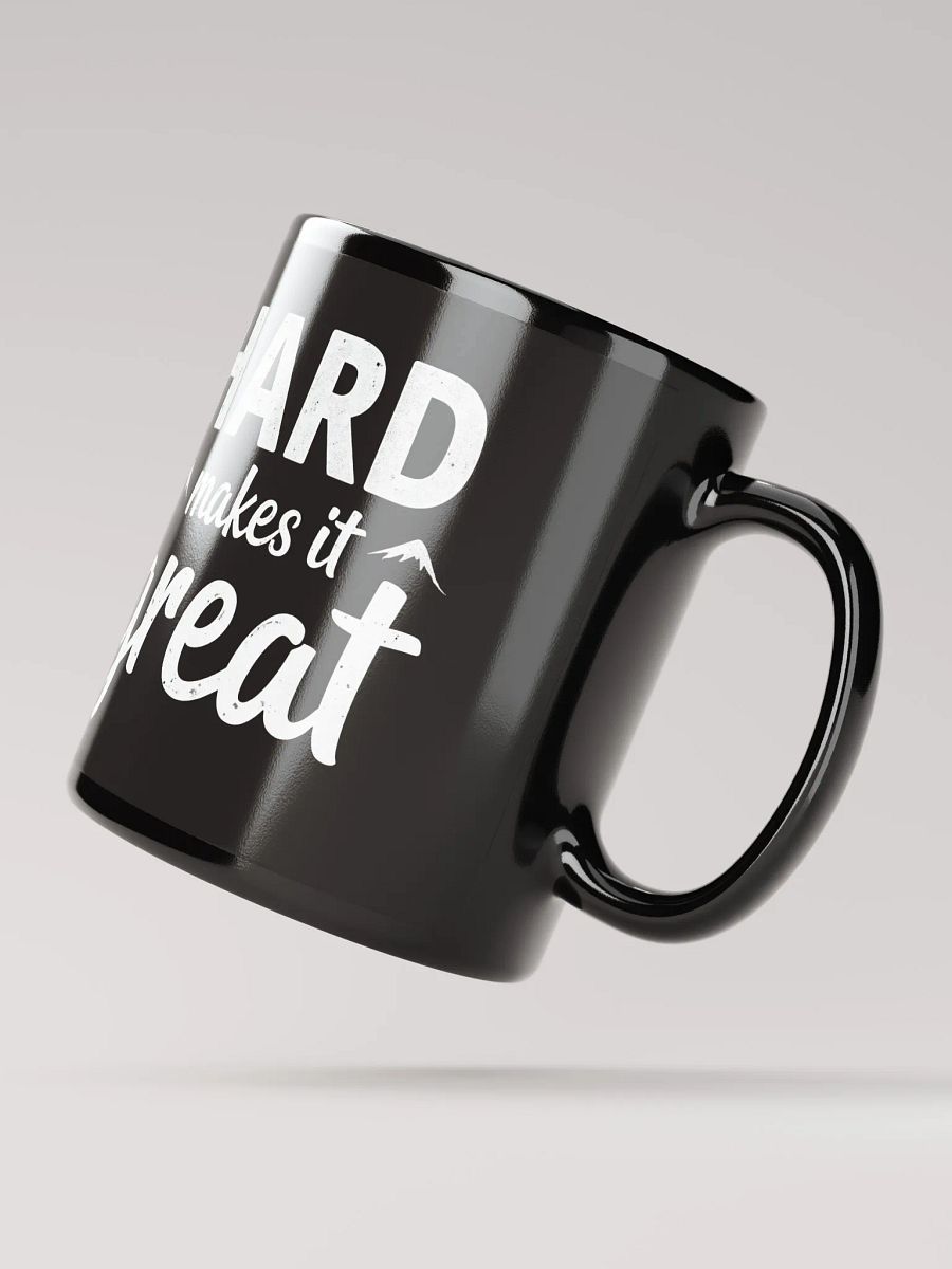 Unlock the Power of Perseverance with Tom Hanks’ Iconic Quote: If It Wasn’t Hard, Everyone Would Do It. It’s the Hard That Makes It Great. - Inspirational Mug for True Fans product image (2)