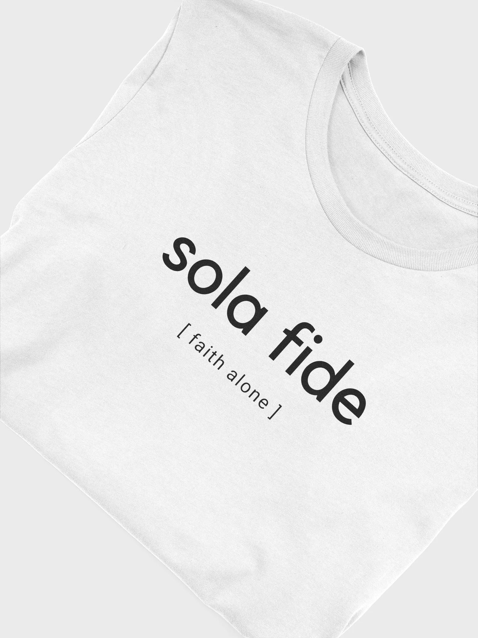 Faith Alone - Unisex White product image (4)