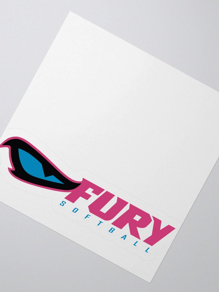 Fury Softball Eye Logo Stickers product image (5)