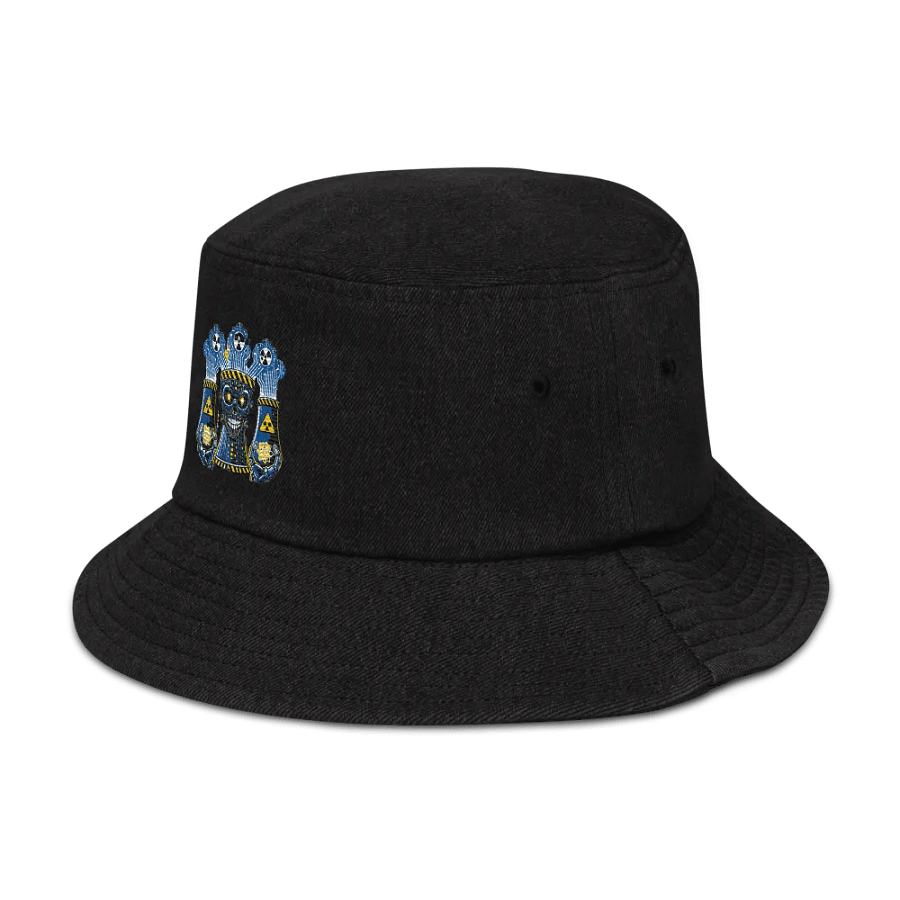 Denim Nuclear Meltdown bucket Hat product image (4)