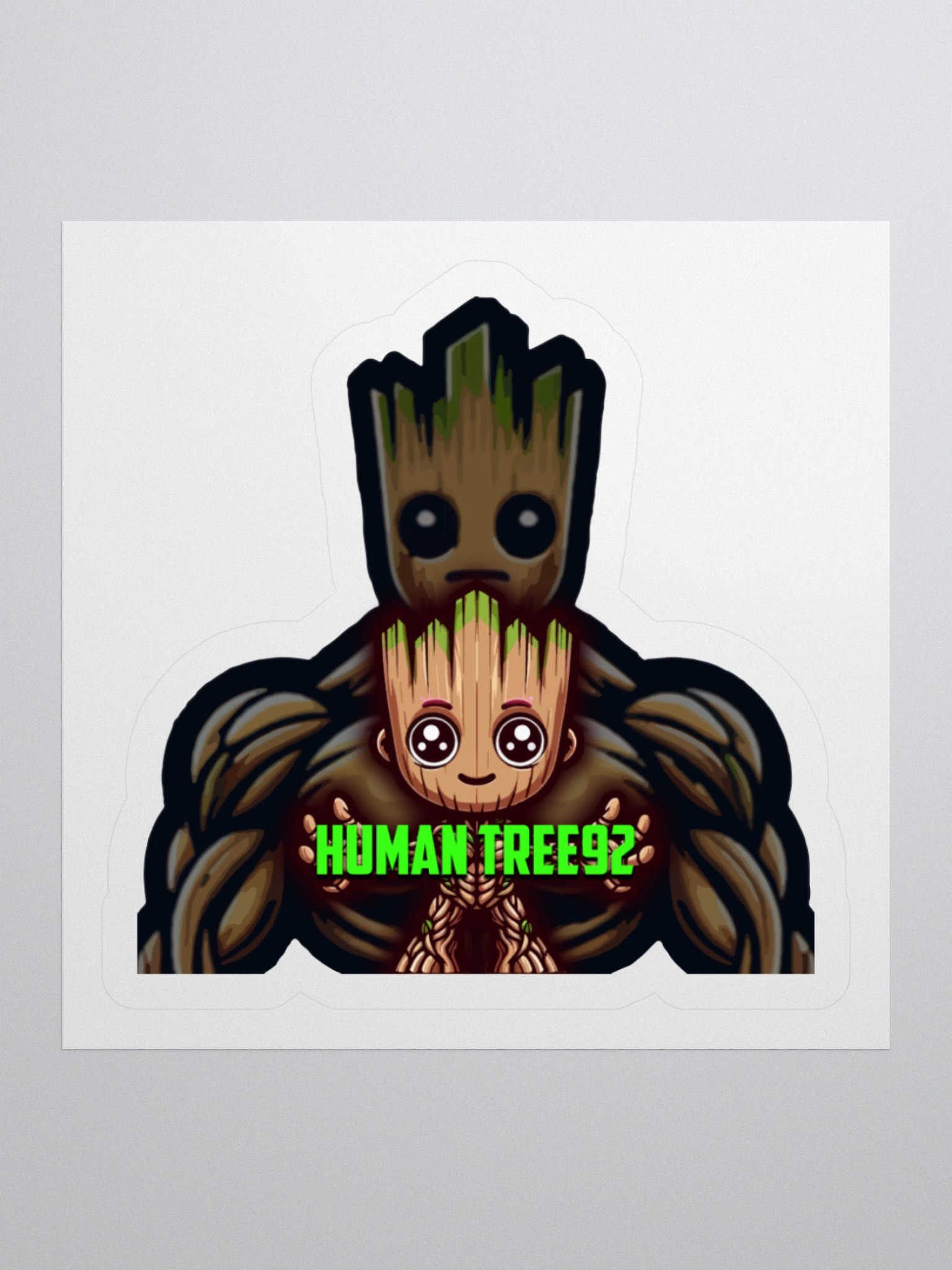 Kiss Cut Sticker Pair White product image (1)