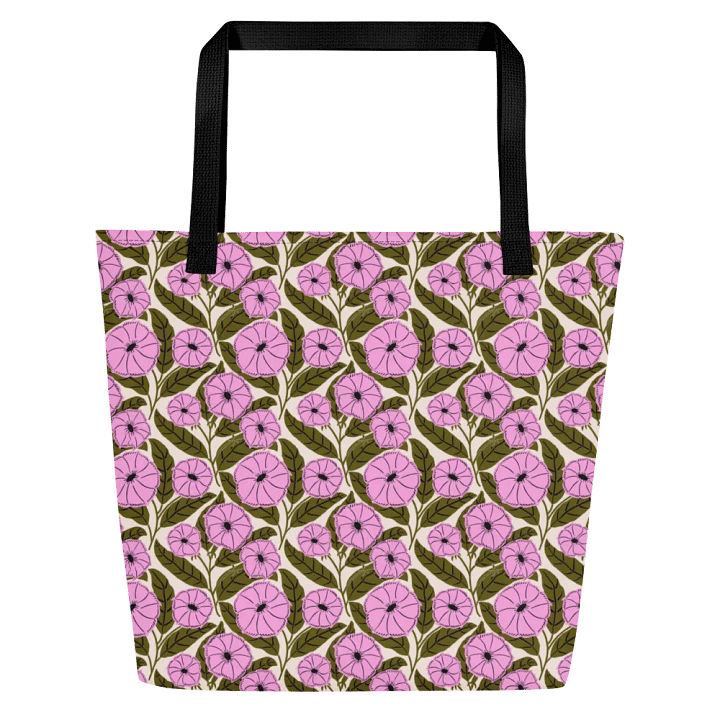 Dipladenia Dreams - Pink and Green - Tote Bag product image (2)