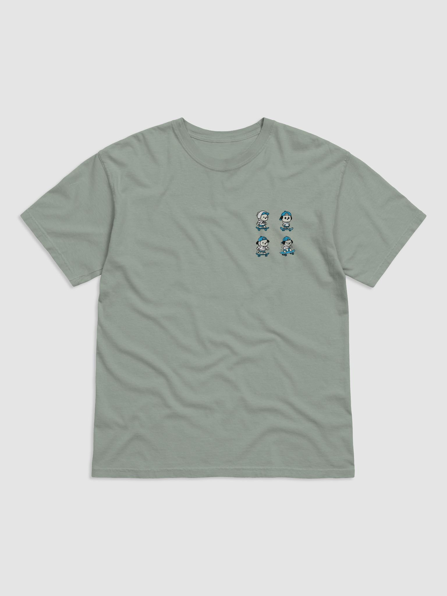 Skater Pup Crew Hoodie Tee product image (8)
