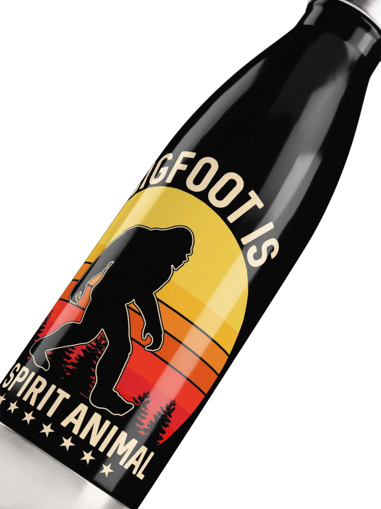 Bigfoot is my Spirit Animal Water Bottle product image (5)