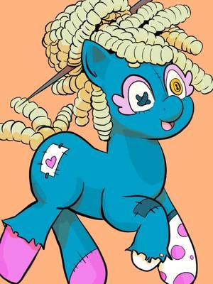12 Days of Redrawcember - Redrawing an old My Little Pony OC #redraw #art #mlpocart  #mylittlepony#redrawingoldart #artistsoftiktok
