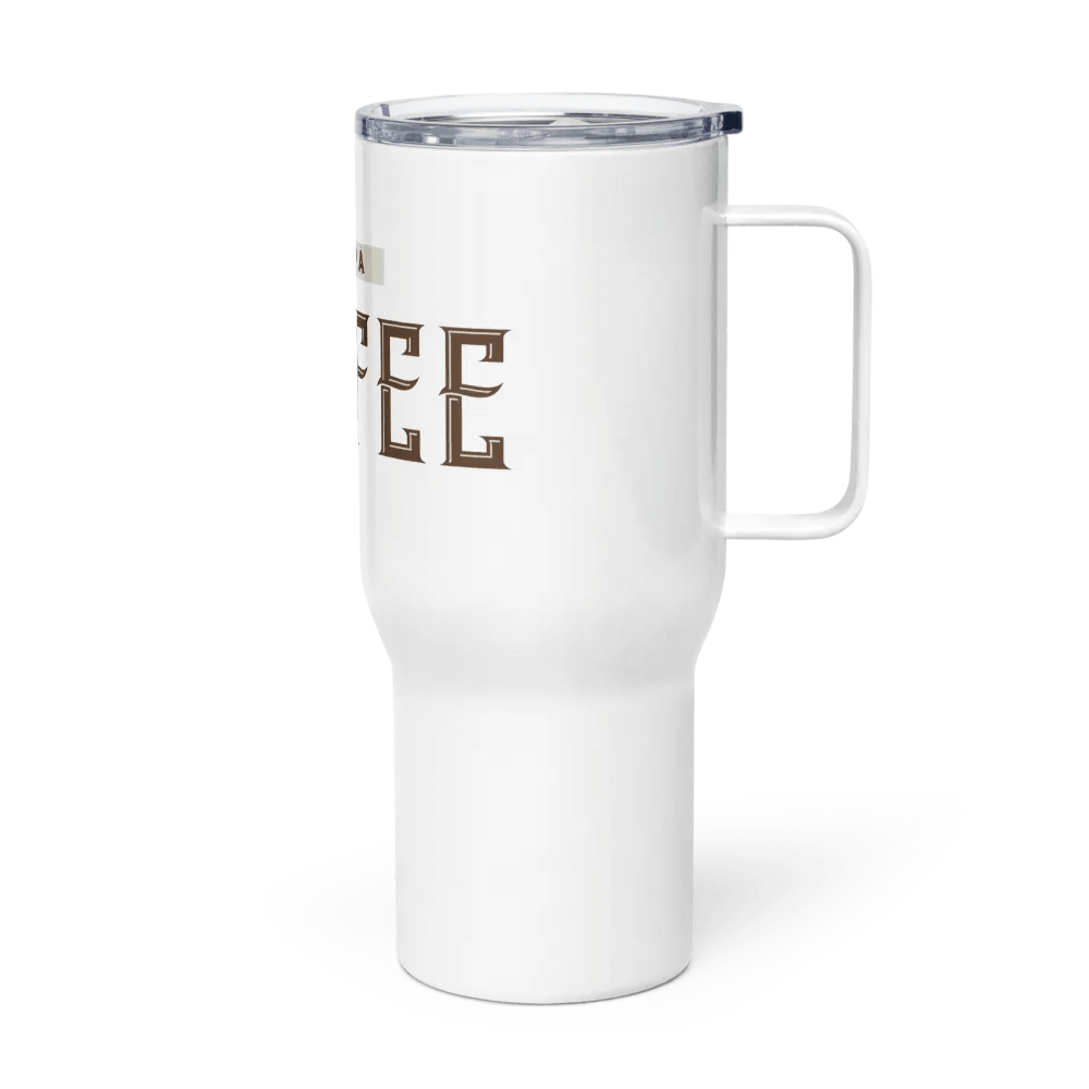 Cuppa Cawfee Travel Mug with a Handle product image (3)