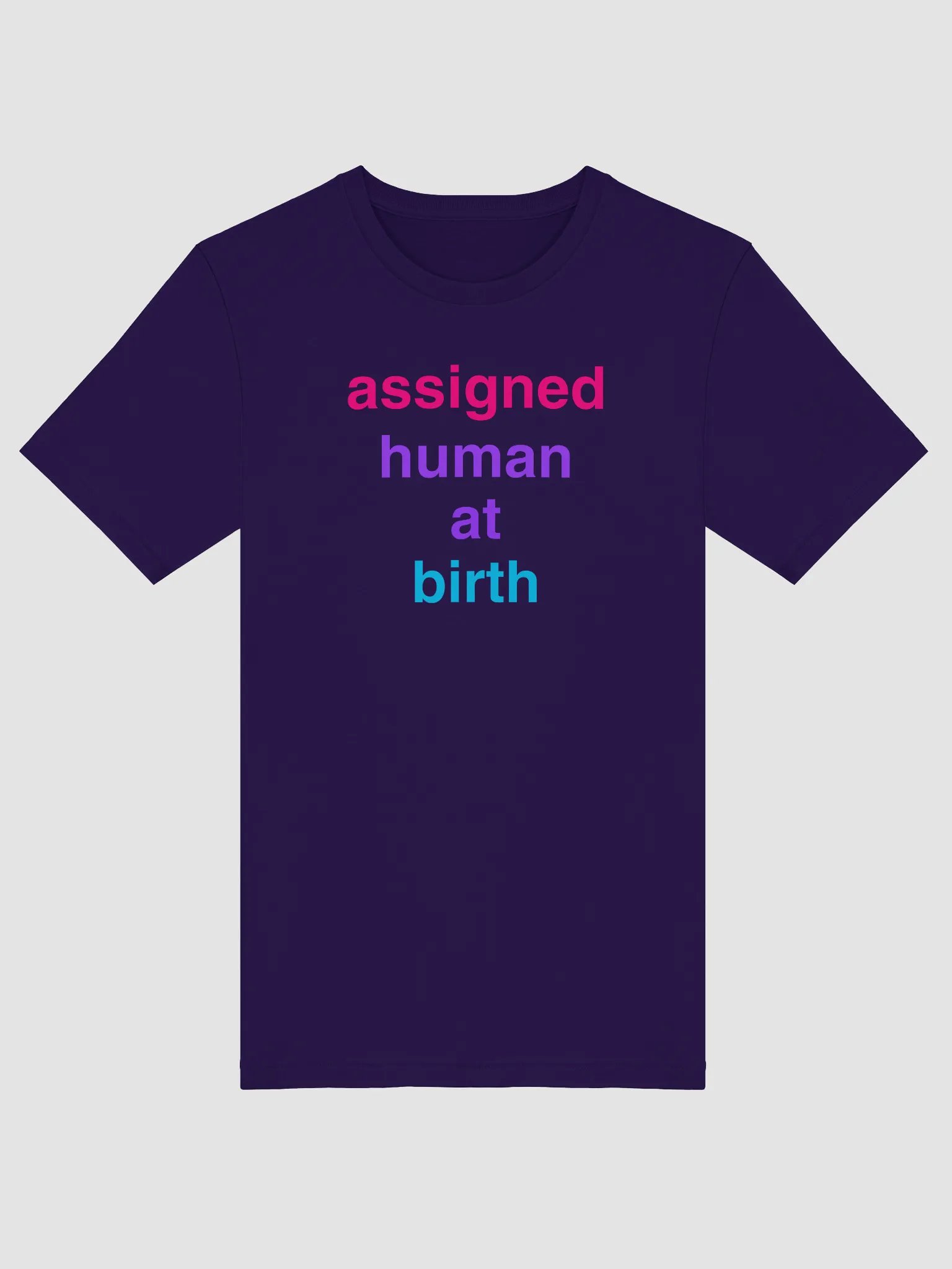 assigned human at birth androgyne t-shirt product image (1)