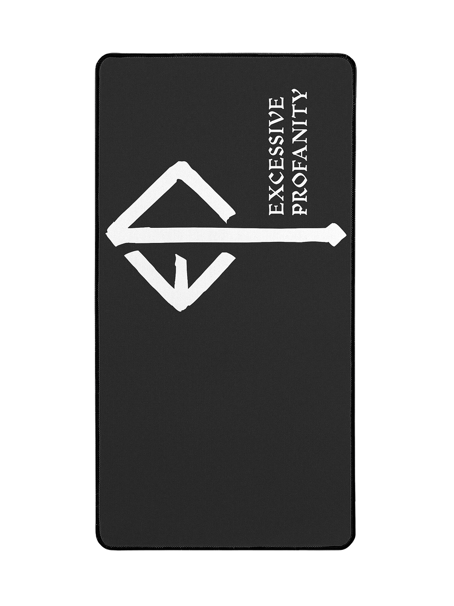 Executioner Desk Mat 'Rune' B&W product image (2)