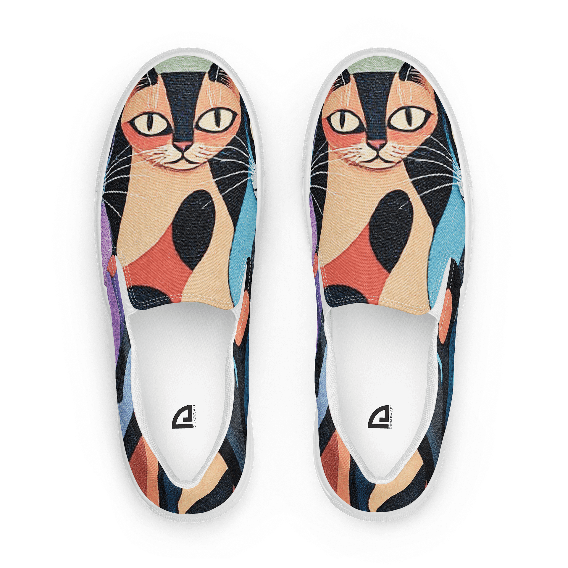 I Love Cats Canvas Shoes product image (1)