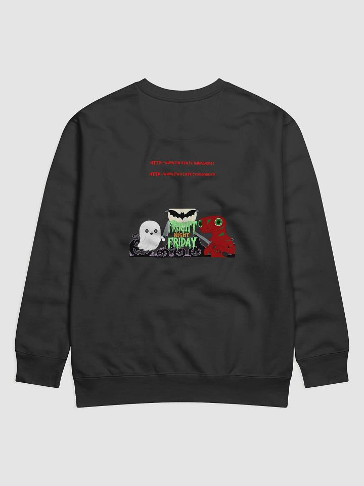 Fright Night Sweatshirt - Green Logo product image (8)