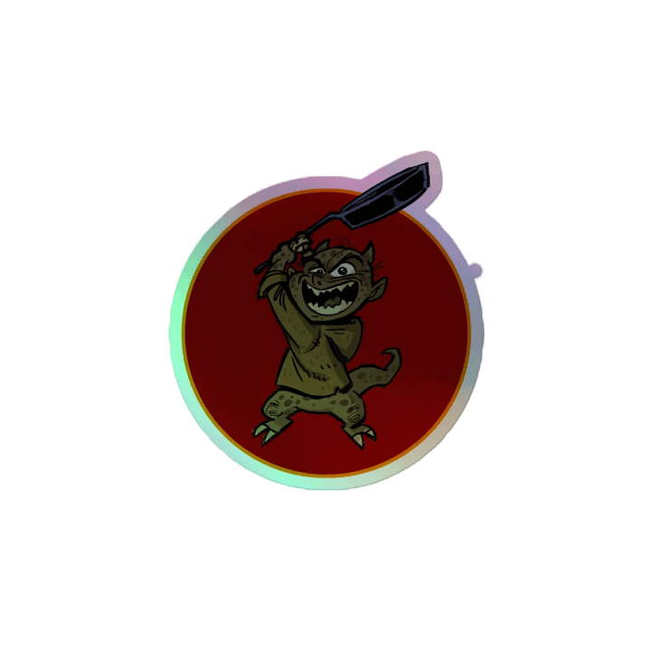 Goblin Holographic Sticker product image (1)