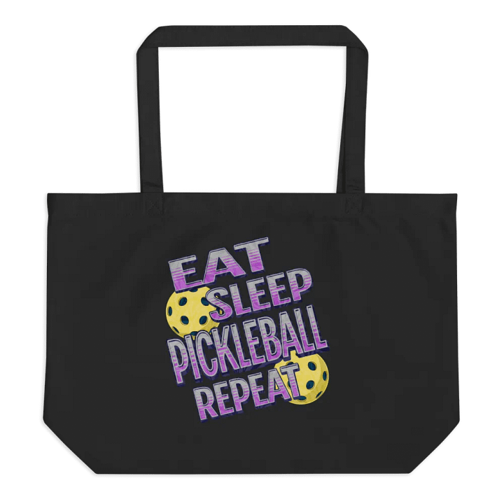 Eat Sleep Pickleball Repeat Passion Eco Tote product image (1)