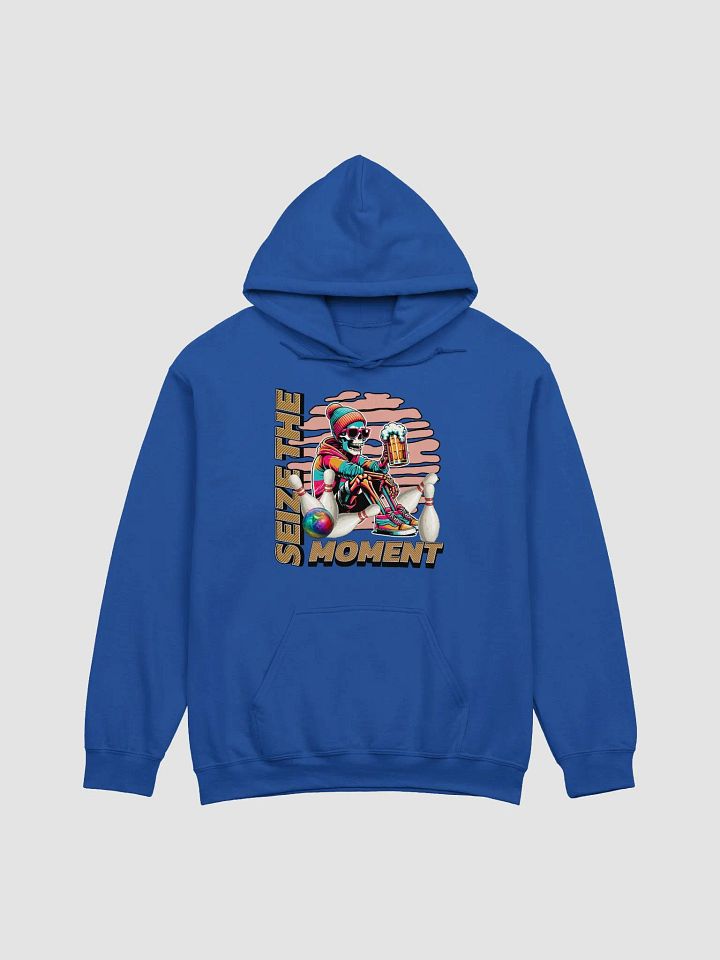 Seize the Moment Skeleton Beer Bowling Hoodie product image (17)