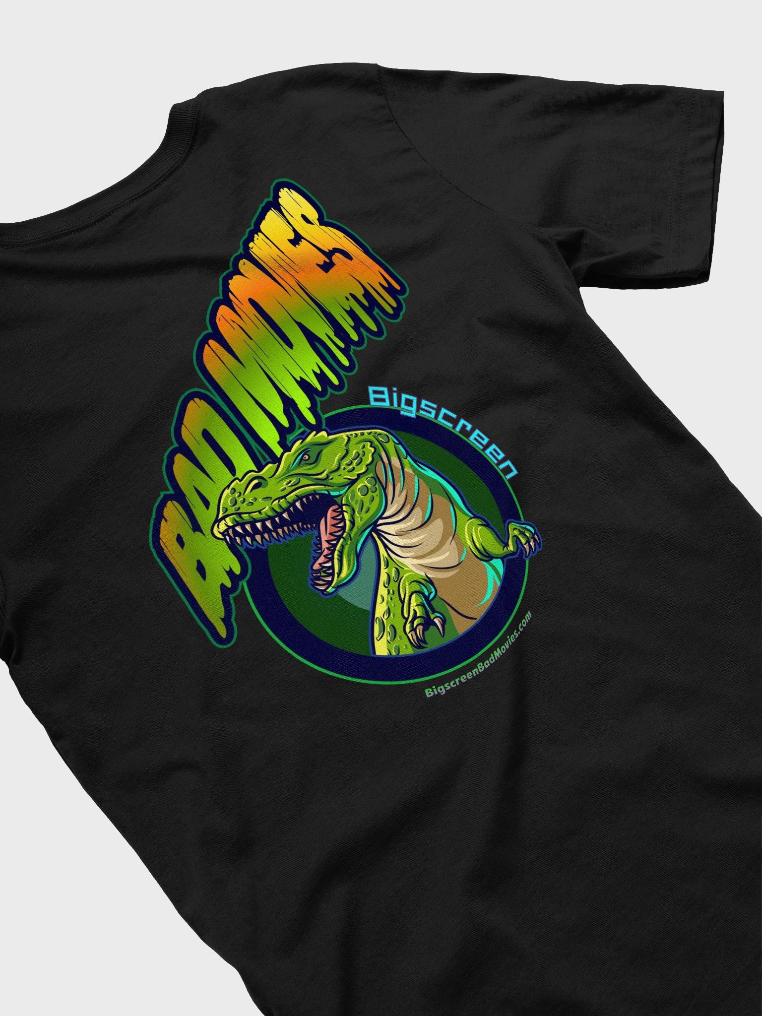 Bad Movies Logo with Back Logo Supersoft Tee 2 product image (4)