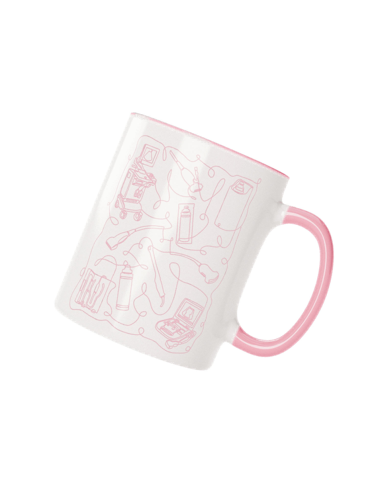 Service Line (Sonography - Pink Mug) product image (3)