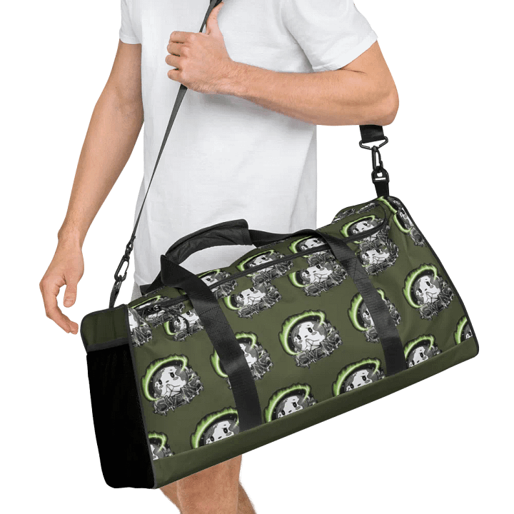 Save Me: A Plea from Planet Earth Saratoga Duffle Bag 🌍 product image (1)