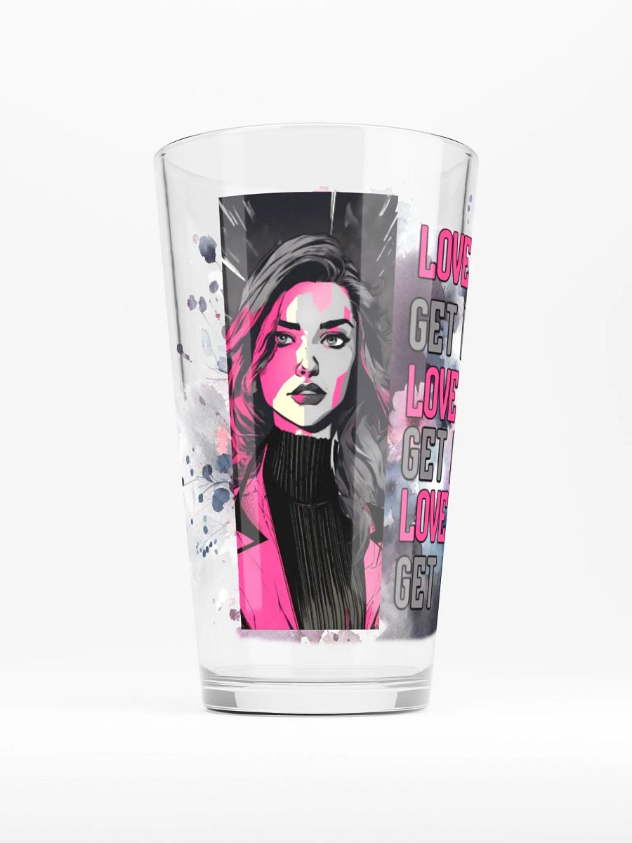 Love You, Get Fucked, Shaker Pint Glass product image (1)