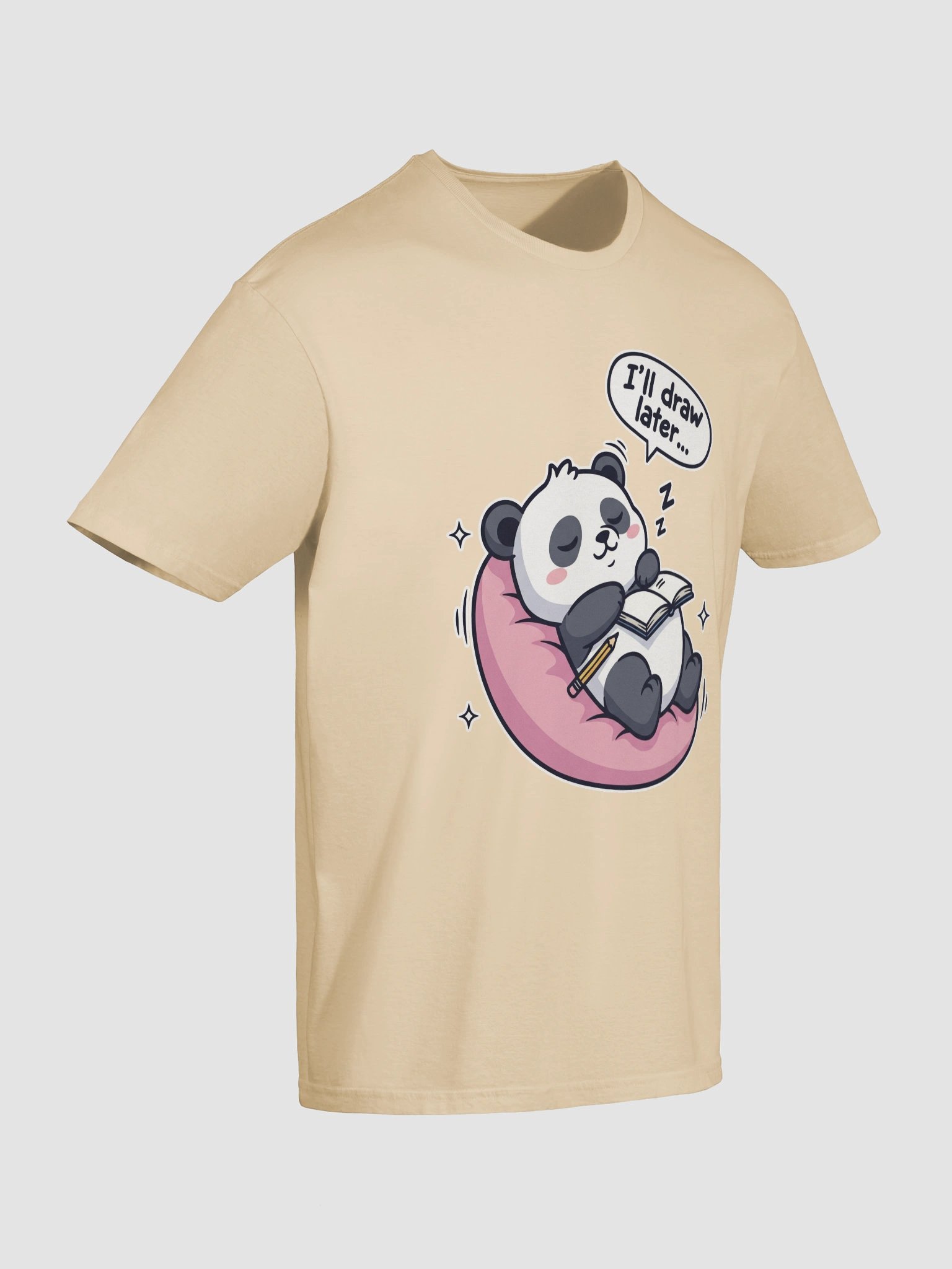 Procrastination Panda Unisex T-Shirt product image (10)