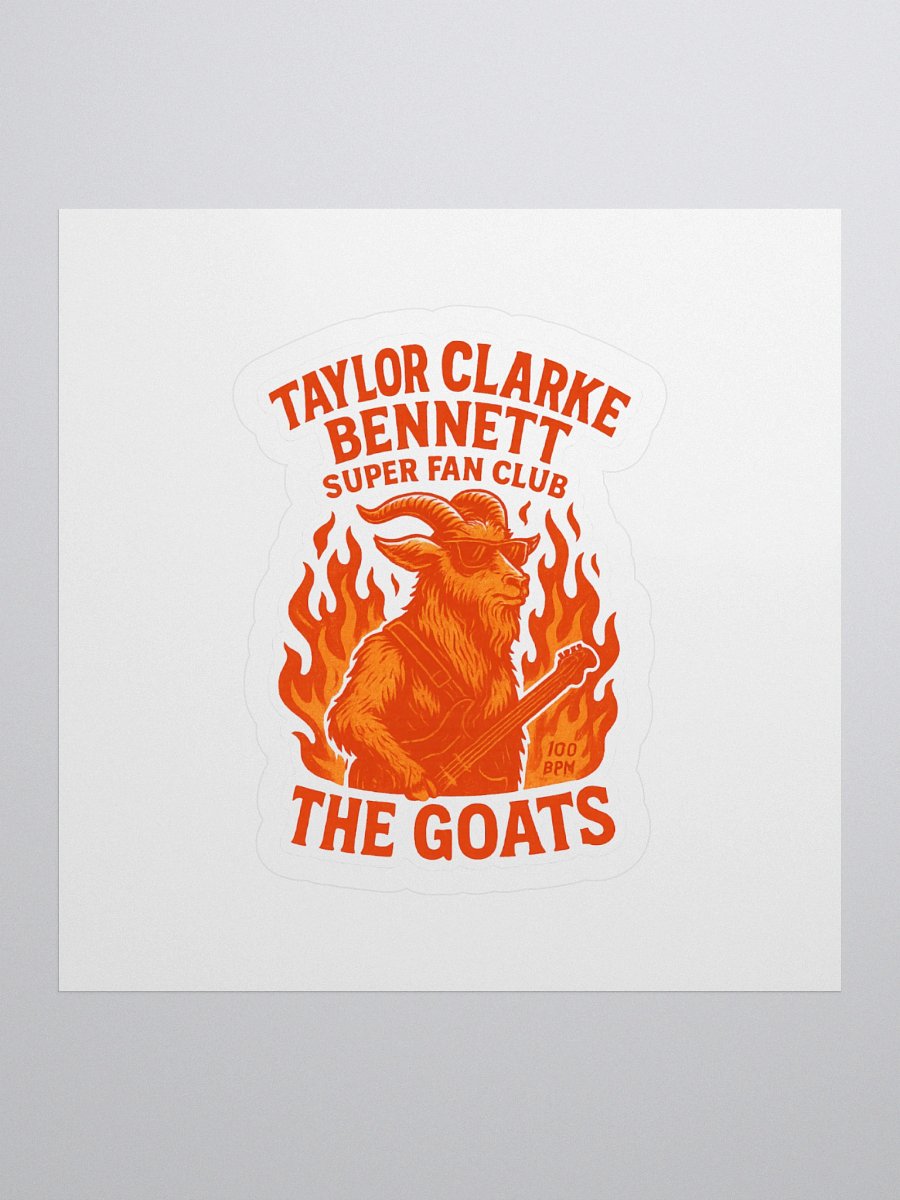 TCB Super Fan Club Kiss Stickers product image (1)