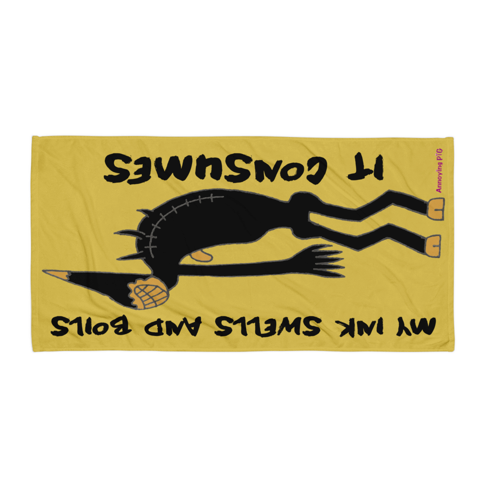 Ink Demon Towel product image (1)