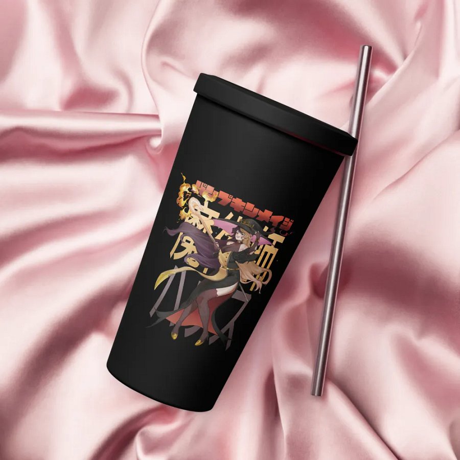 Pumpkin Mage: Goddess of the Gourds - Insulated Tumbler w/ Straw product image (8)