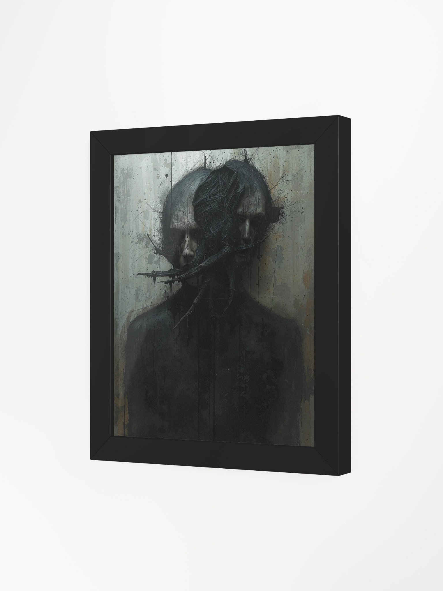 Fractured Voices Framed Print product image (31)