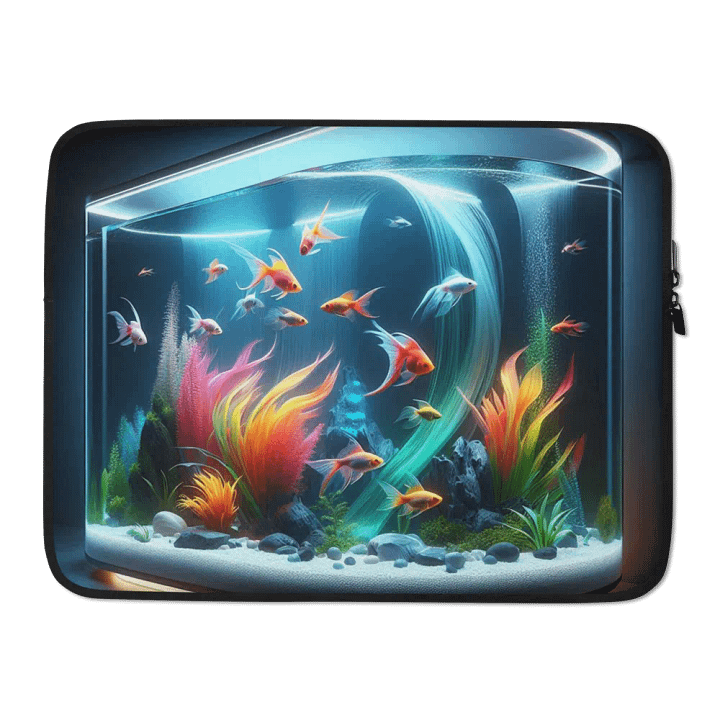 Aquatic Wonderland Laptop Sleeve | AI Design product image (2)