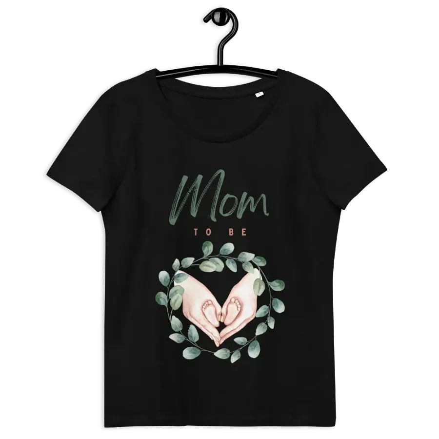 Mom-To-Be Watercolor Love Tee product image (12)